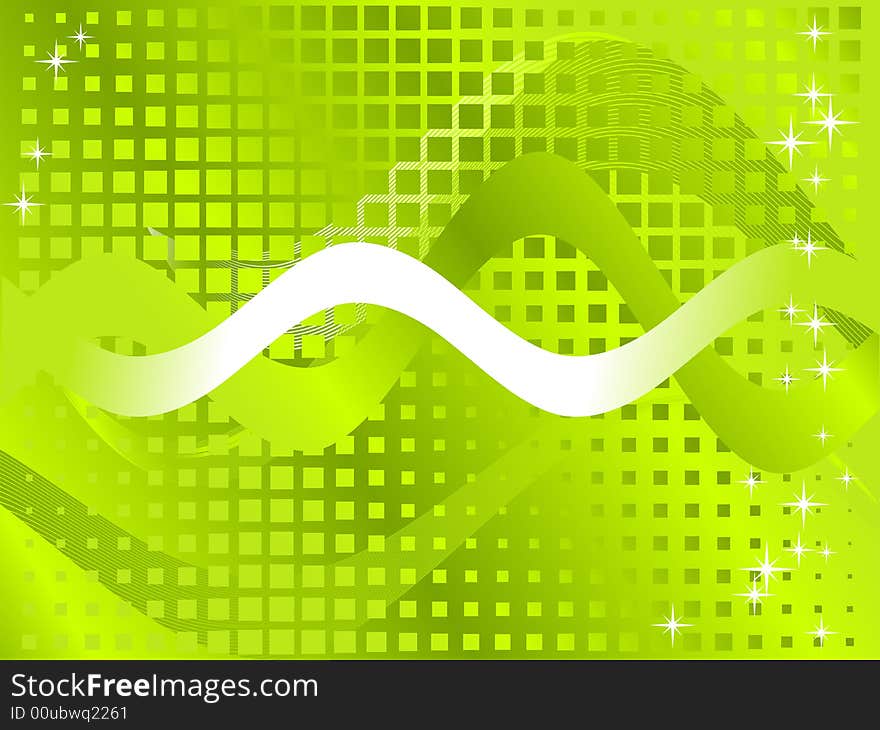 Abstract flowing background, vector illustration