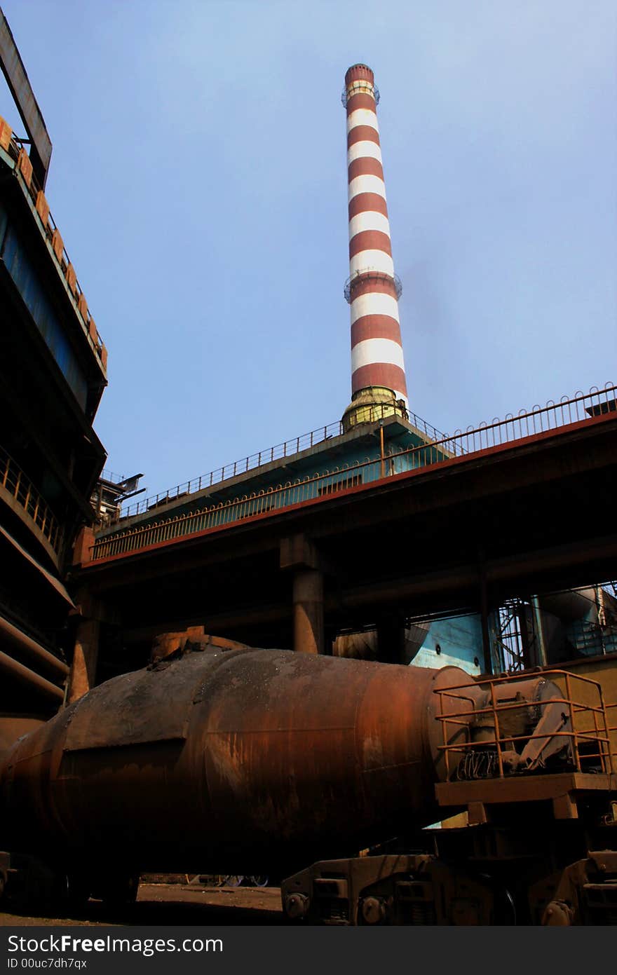 Iron and steel industry in Beijing, China. Iron and steel industry in Beijing, China.