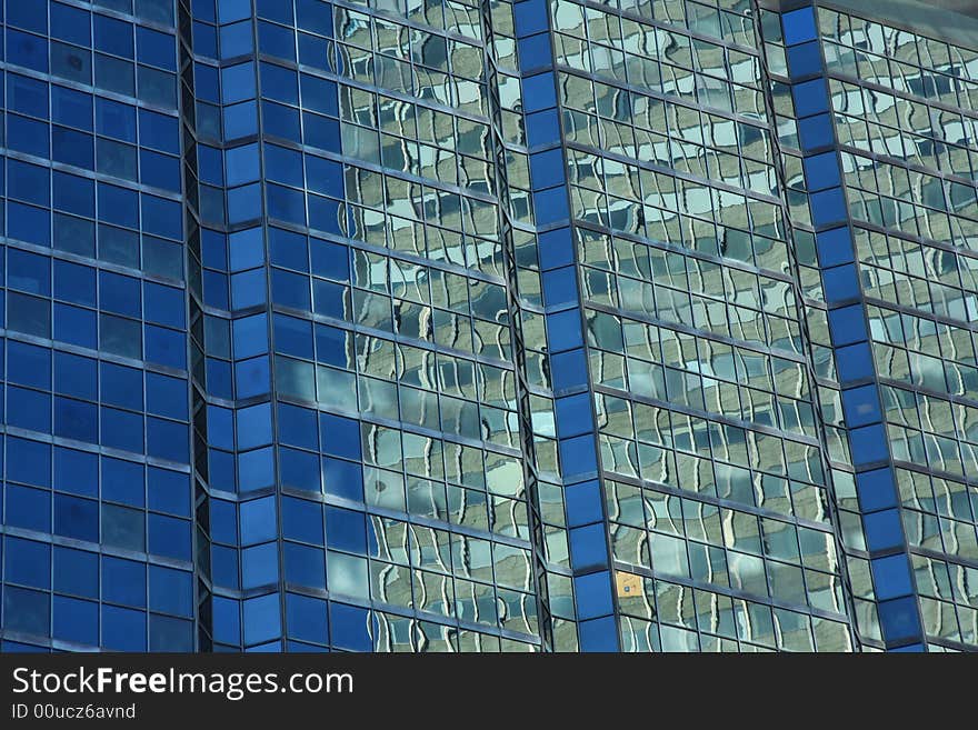 Image of a glass building