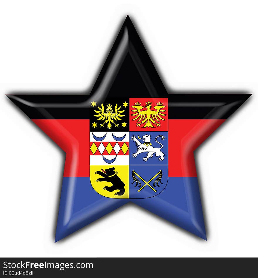 East Frisia Button Flag Star Shape