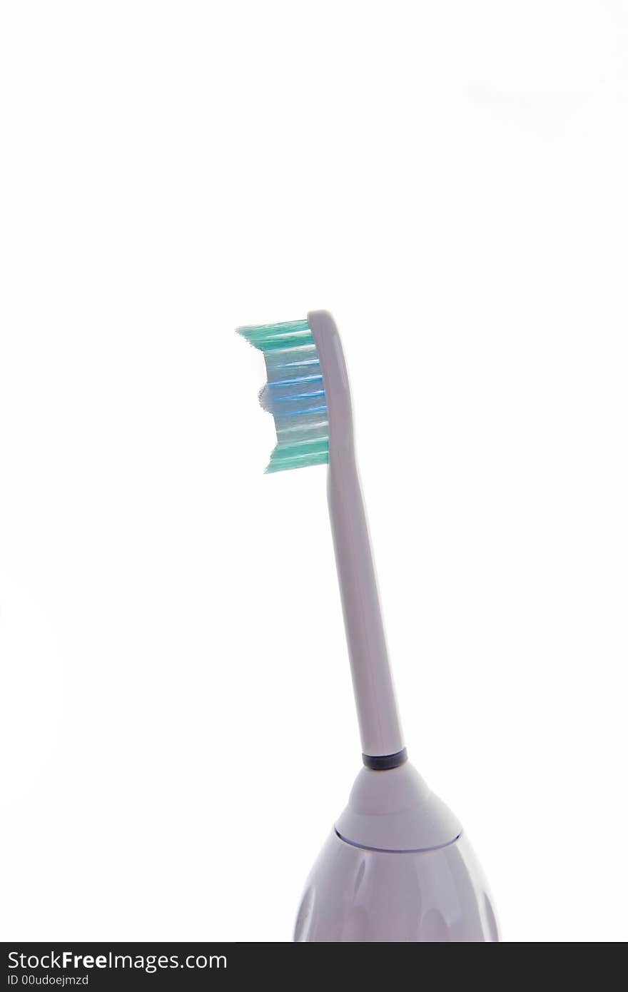 Electric Toothbrush on white