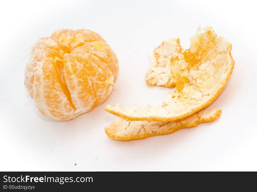 Peeled mangarin