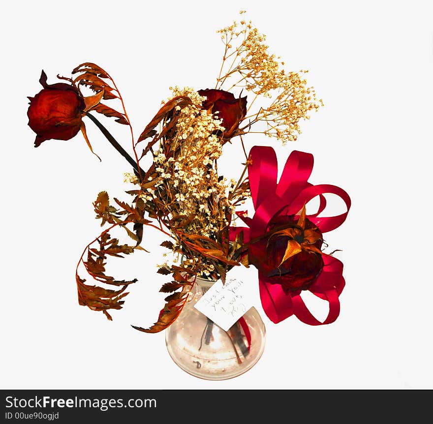 Withered Rose Bouquet