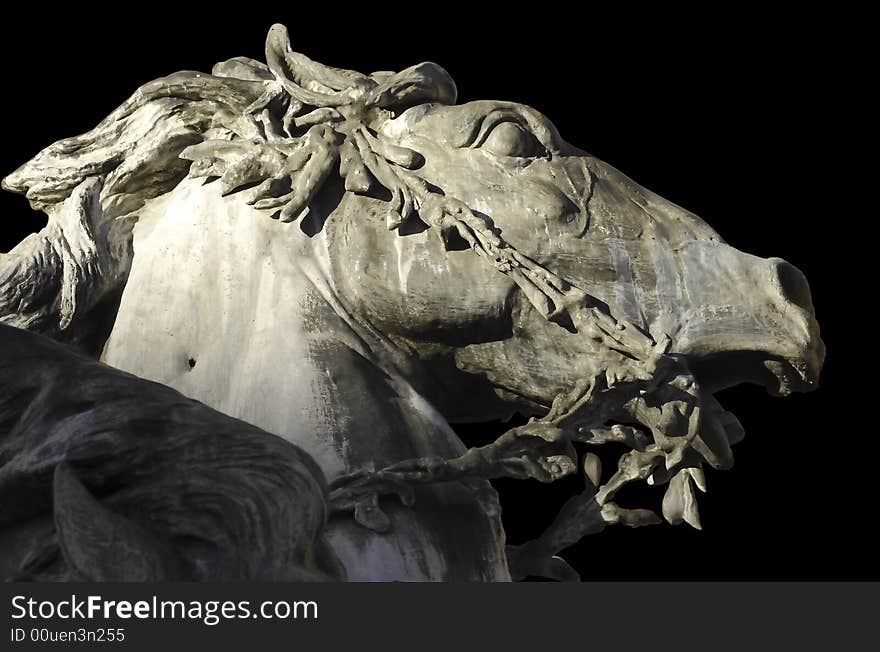 France; Lyon Or Lyons: Horse Statue