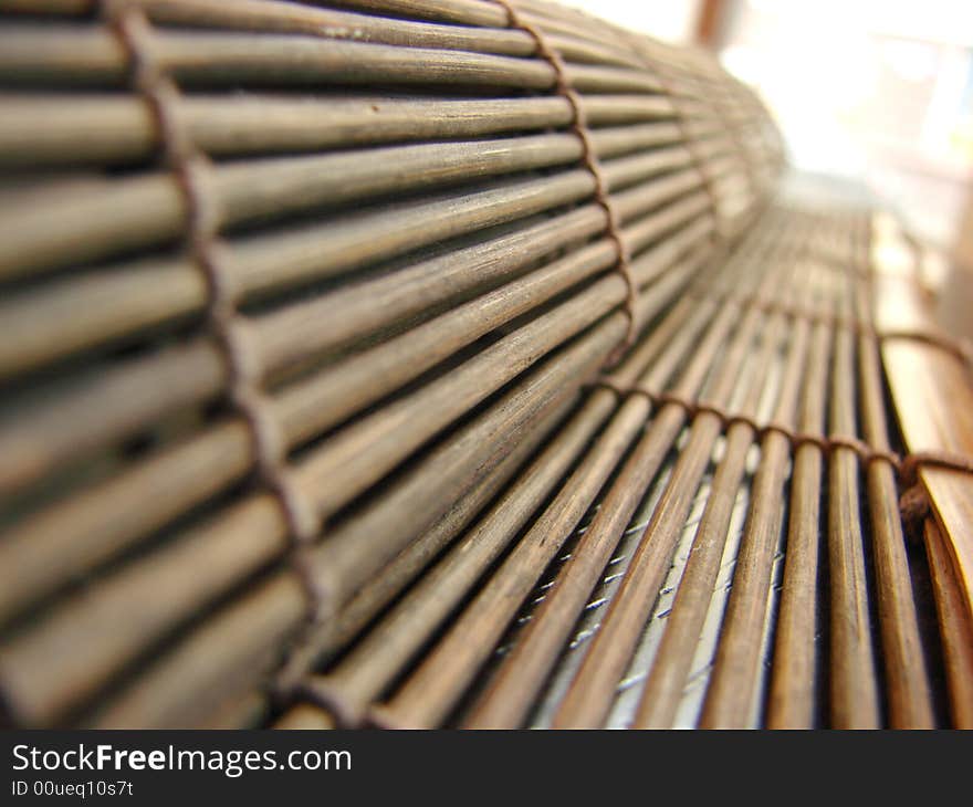 Wooden sticks surface at sushi restaurant bar. Wooden sticks surface at sushi restaurant bar