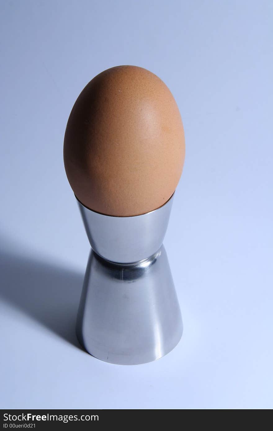 An egg isolated on a background