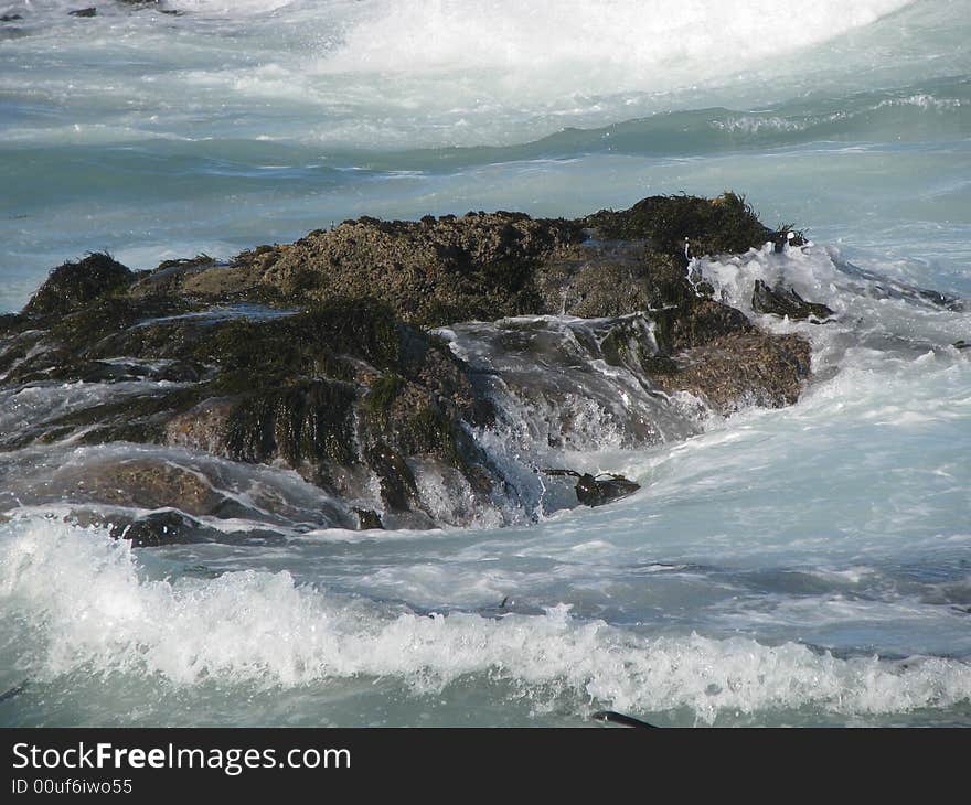 Rocks in Sea