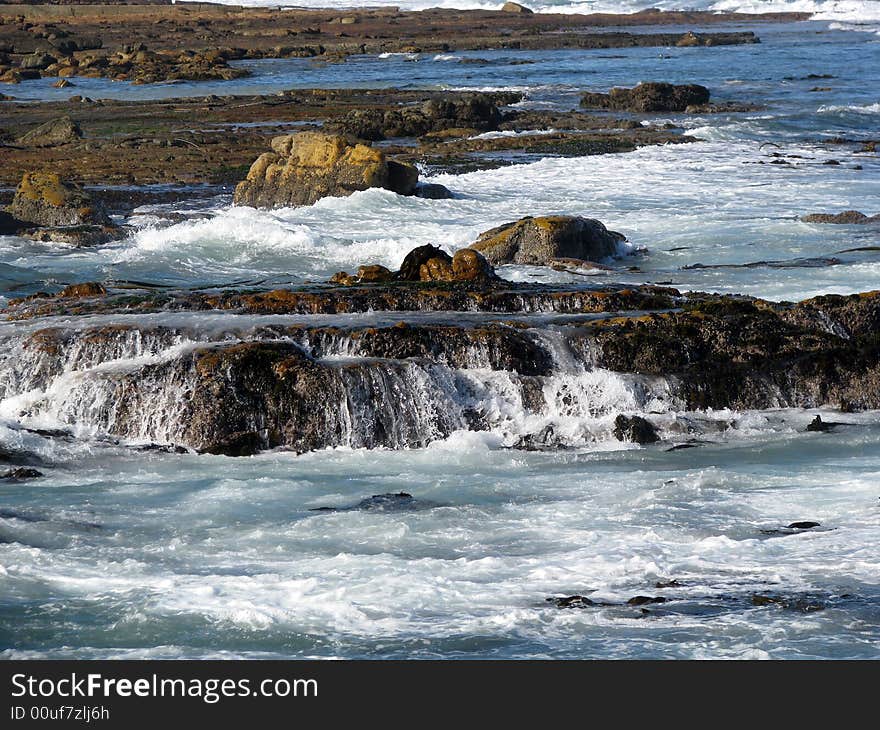 Rocks In Sea