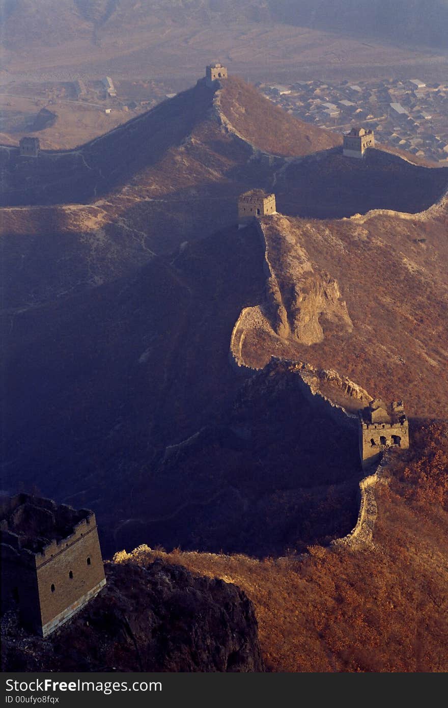 The great wall, baiyangyu section, hebei, china