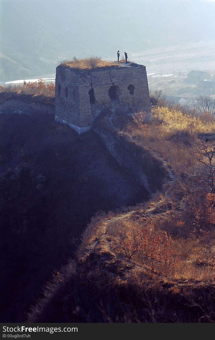 The great wall, xiaohekou section, qinghuangdao, china