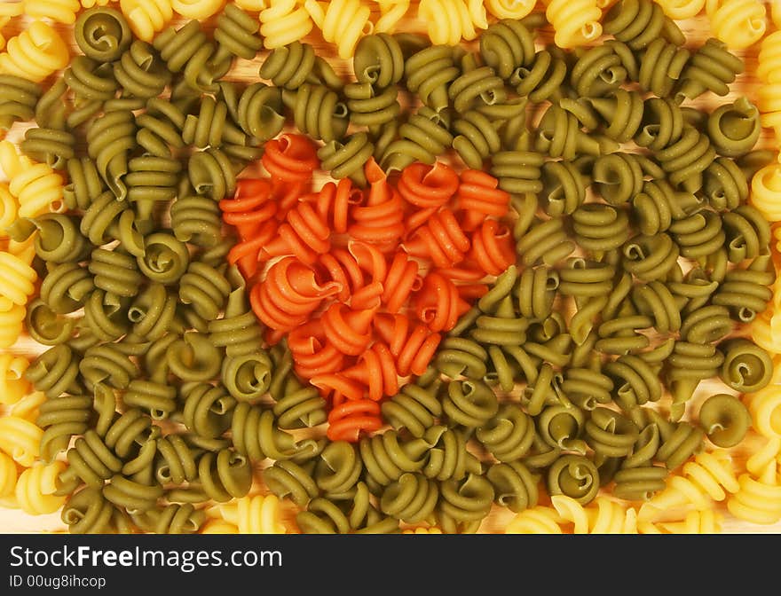 Trottole pasta heart