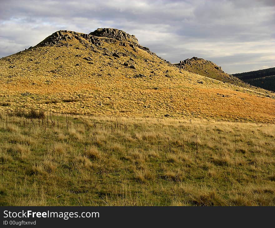 Craggy hills