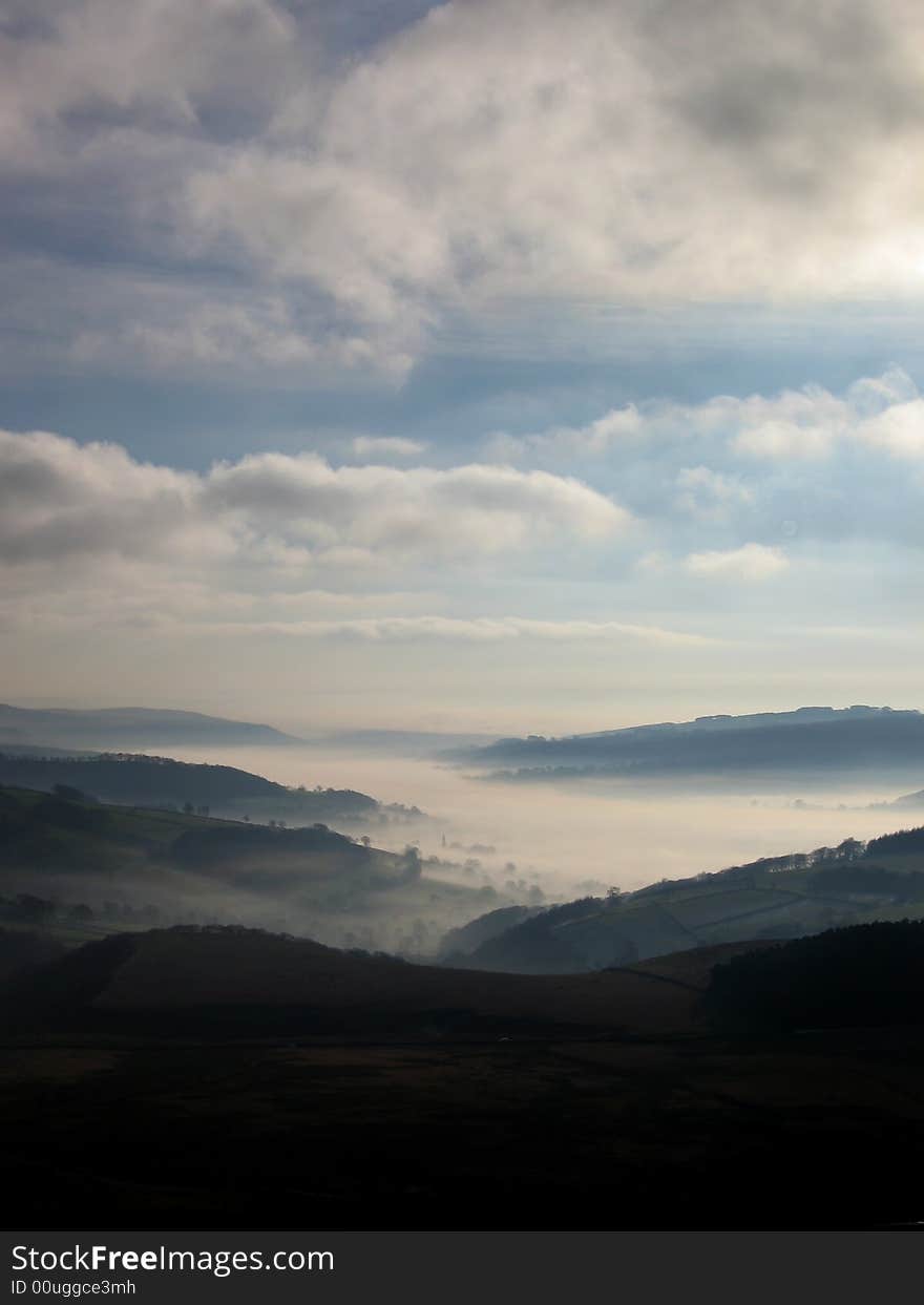 Mist in the valley