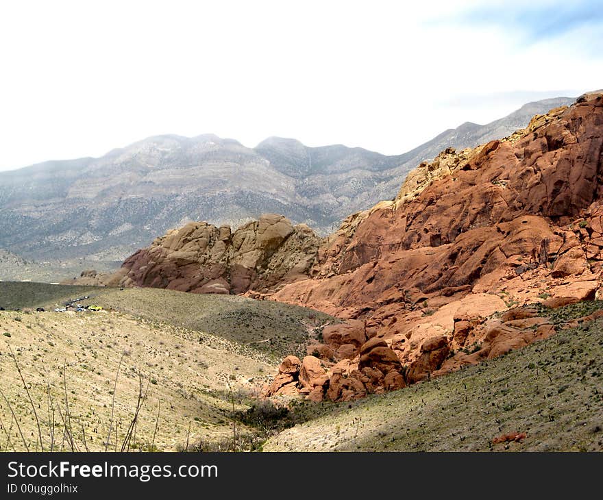 Red Rock Canyon Mountains