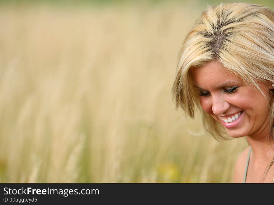 Girl in the Meadow