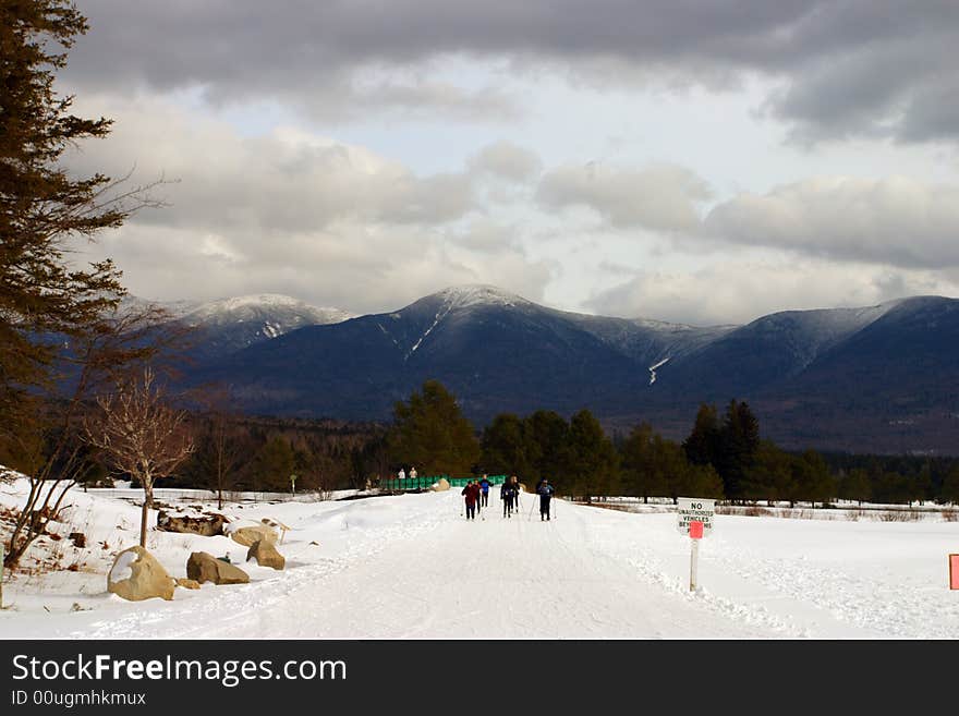 Winter at Bretton Woods, New Hampshire