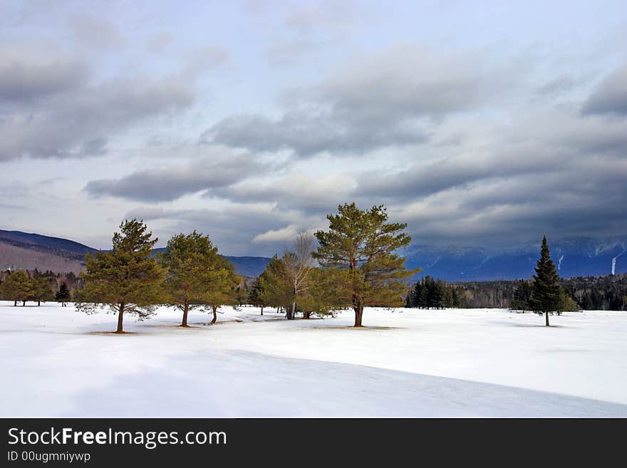 Winter at Bretton Woods, New Hampshire