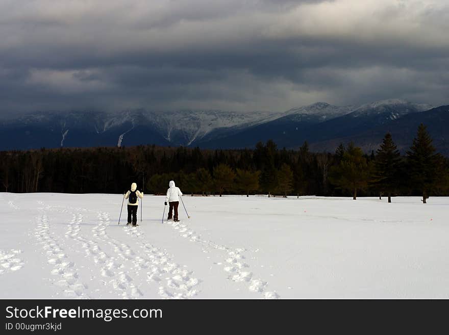 Winter at Bretton Woods, New Hampshire