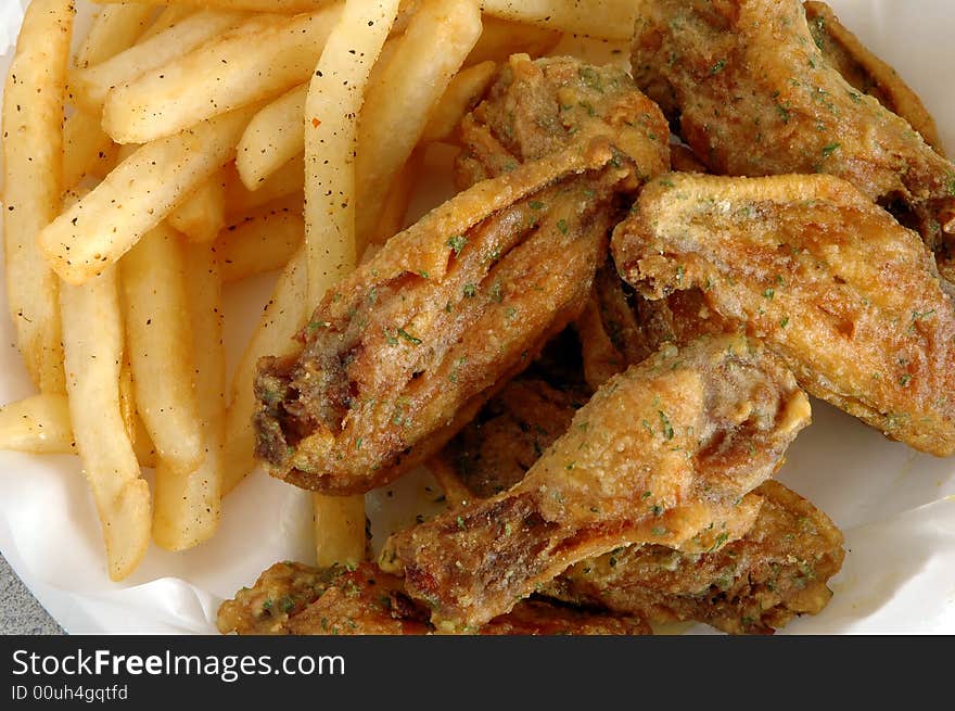 Lemon pepper wings