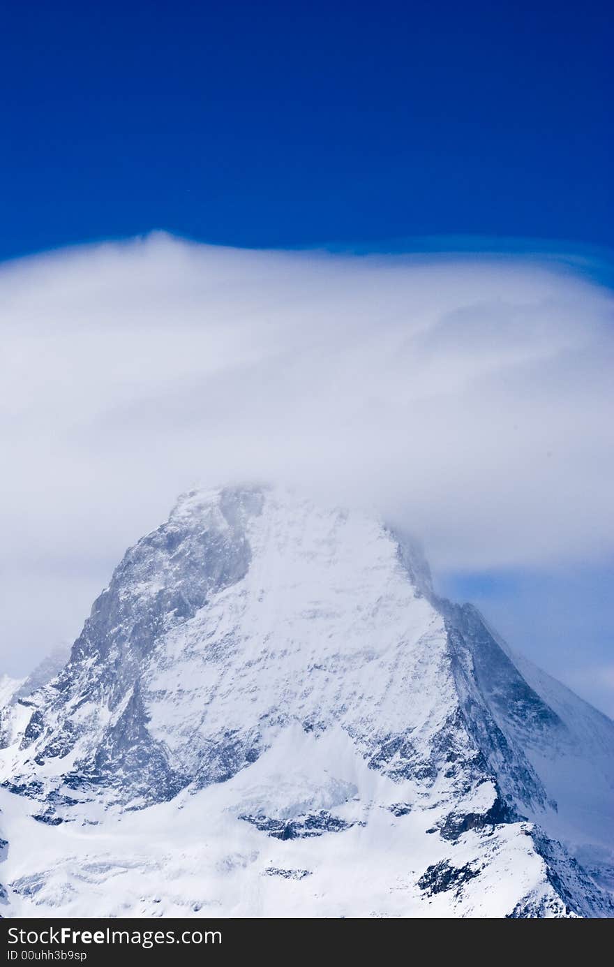 Sunny ski day on cervinia-zermatt's slopes. Sunny ski day on cervinia-zermatt's slopes