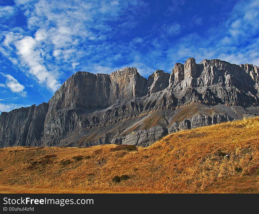 Autumn in the mountains