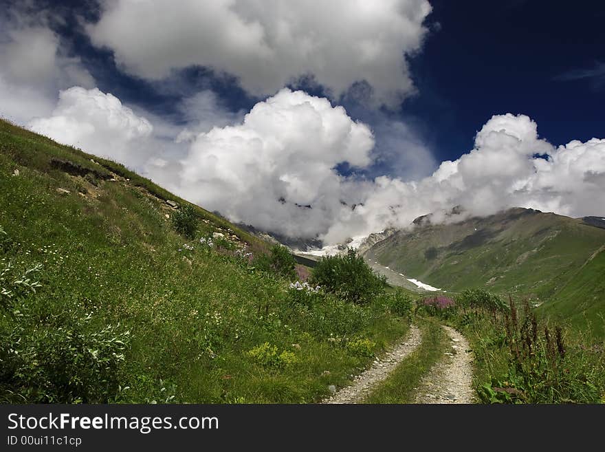 Georgia, Racha, Mamisoni pass