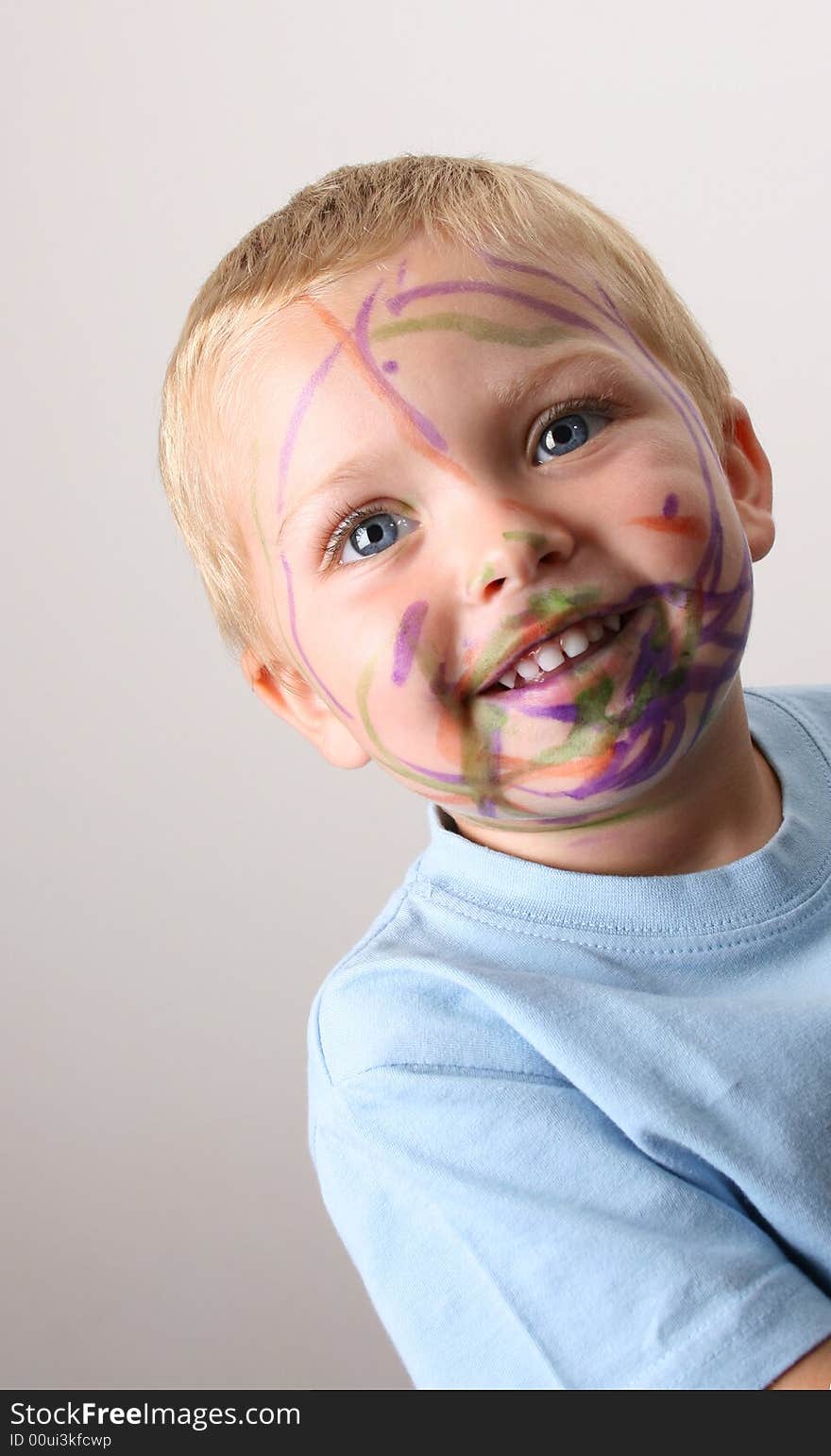 Beuatiful Blond toddler with big blue eyes. Beuatiful Blond toddler with big blue eyes