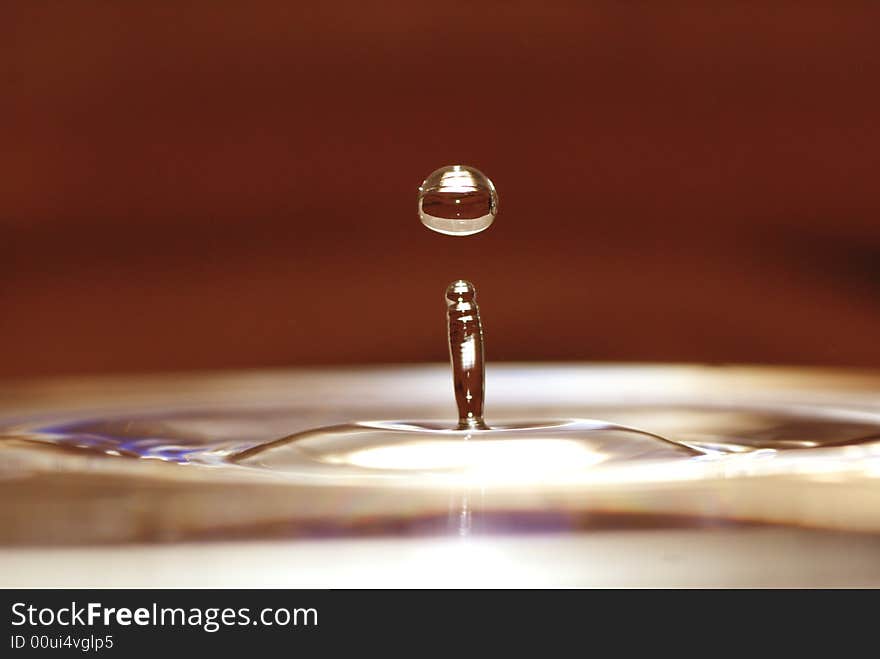 Abstract background of water splashing