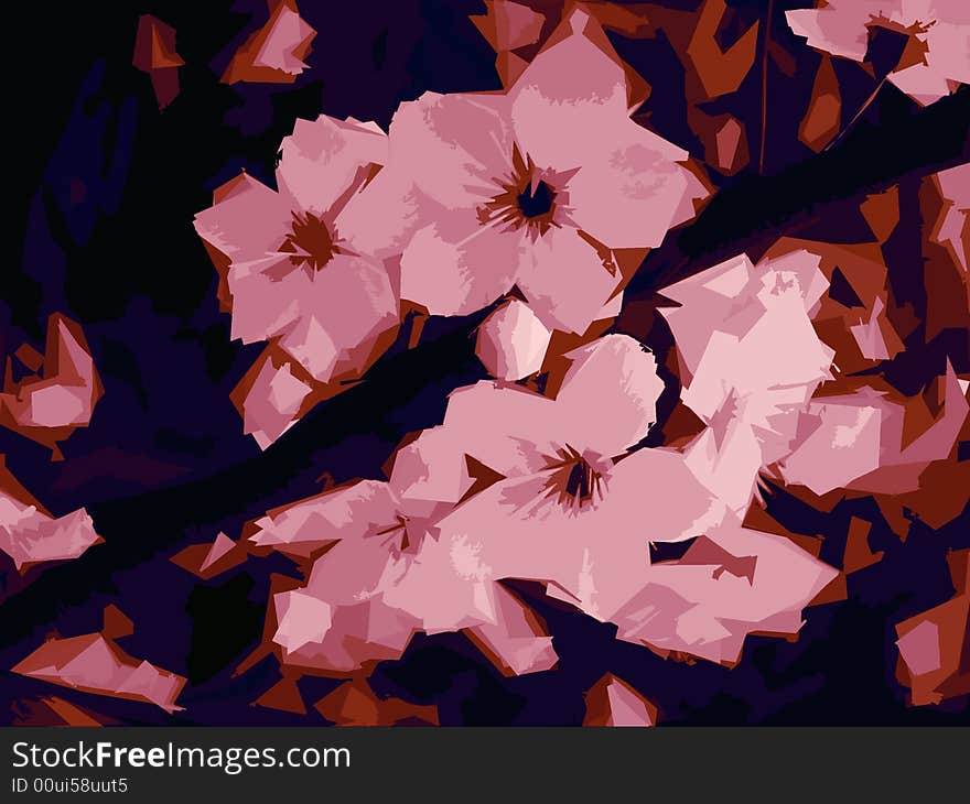 Vector flowers