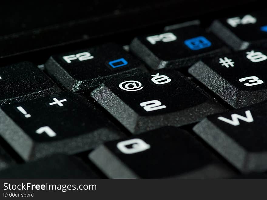 Black keyboard