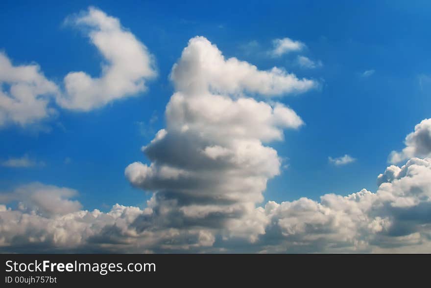 Series-image Of The Cloudy Sky