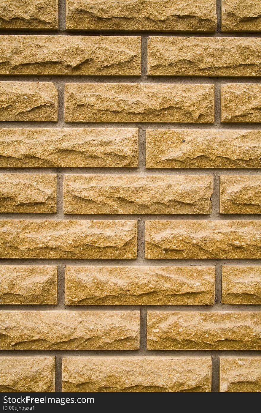 Wall from a reflenogo brick. Wall from a reflenogo brick