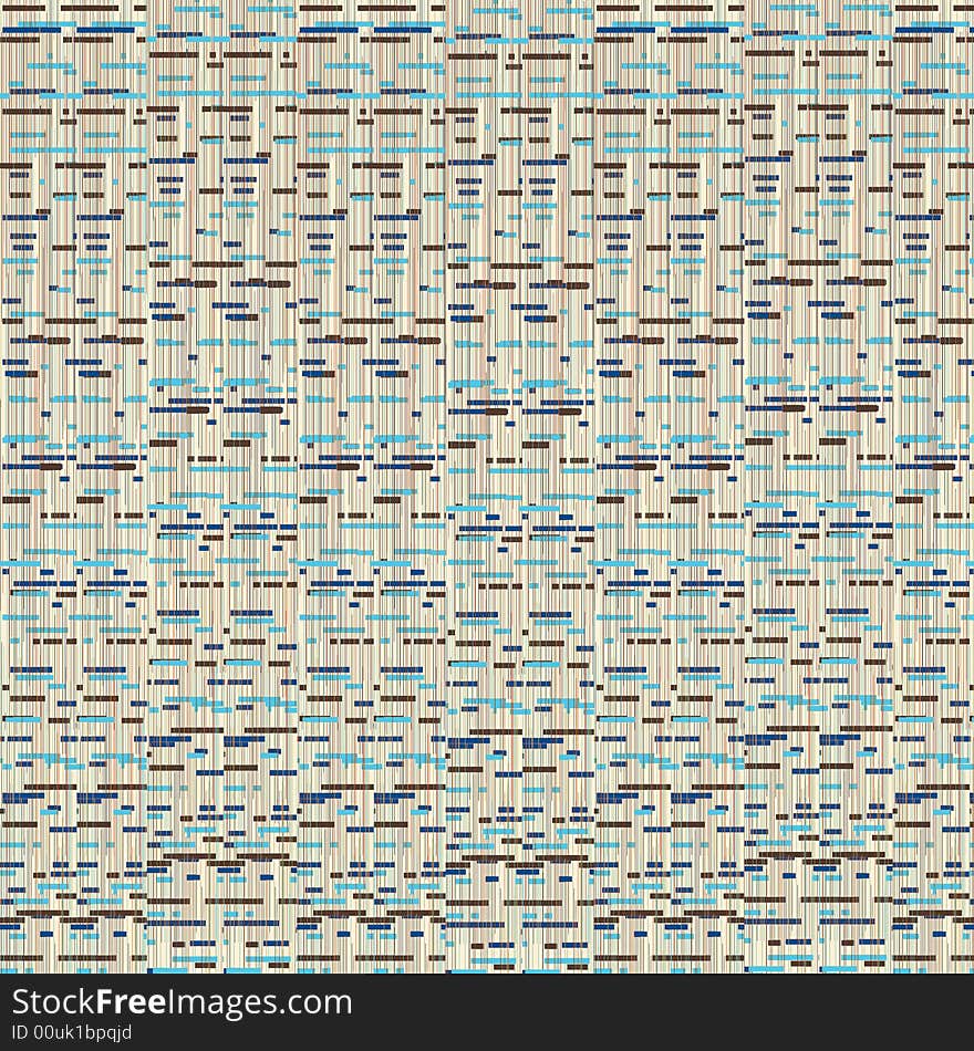 Blue and brown retro line pattern and background. Blue and brown retro line pattern and background