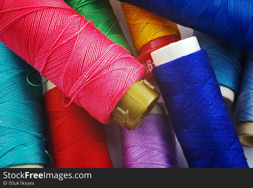 Colored threads