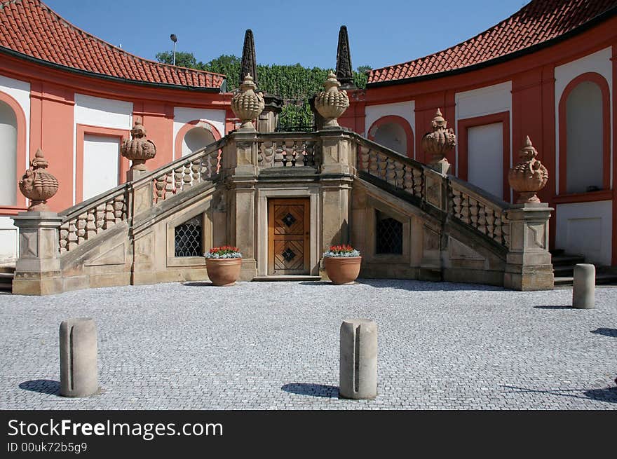 Baroque castle in Prague -Troja /Czech Republic /. Baroque castle in Prague -Troja /Czech Republic /