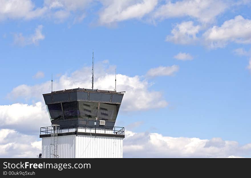 Control Tower in Clouds