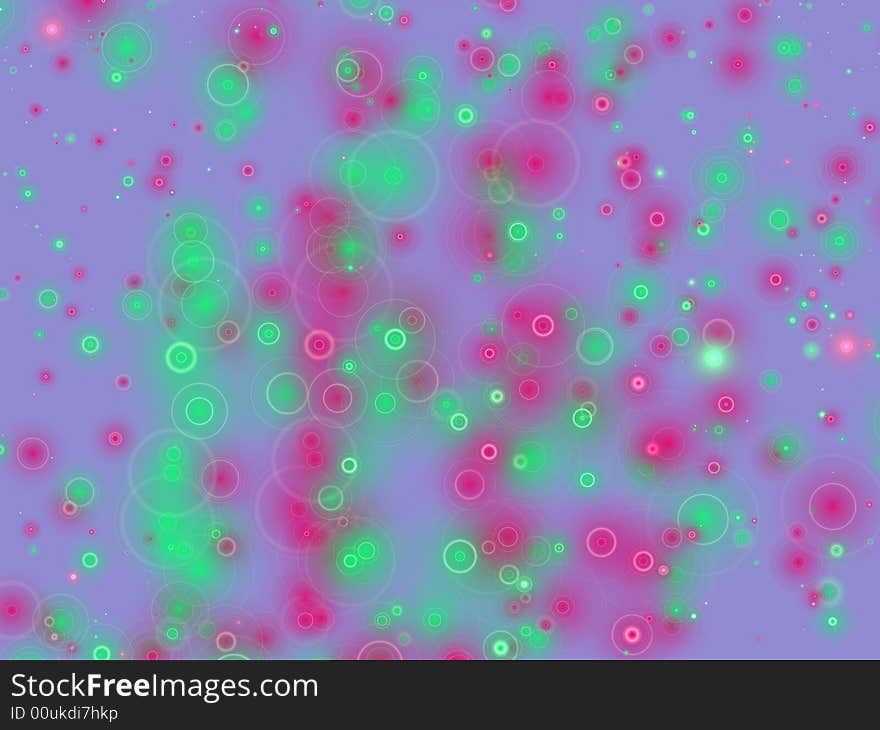 Bright color bubbles on a blue background. Bright color bubbles on a blue background