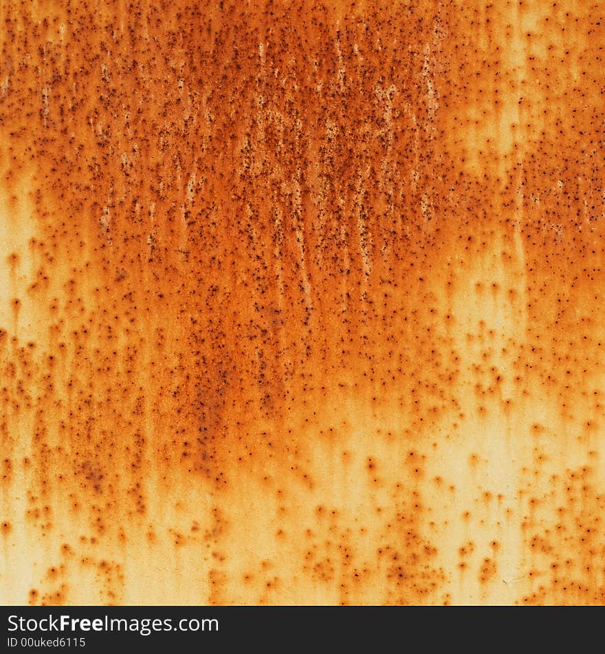 Rusty wall. Close up shot.