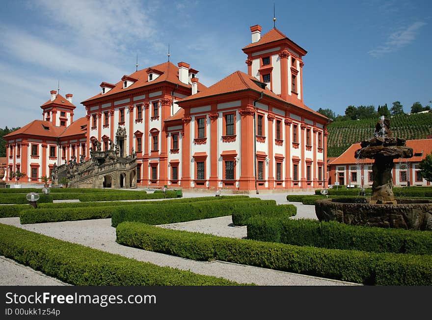 Baroque Manor House In Prague