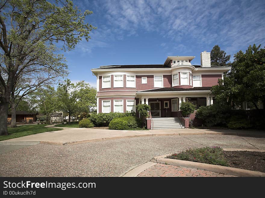 Shot of a Northern California Suburban Home. Shot of a Northern California Suburban Home