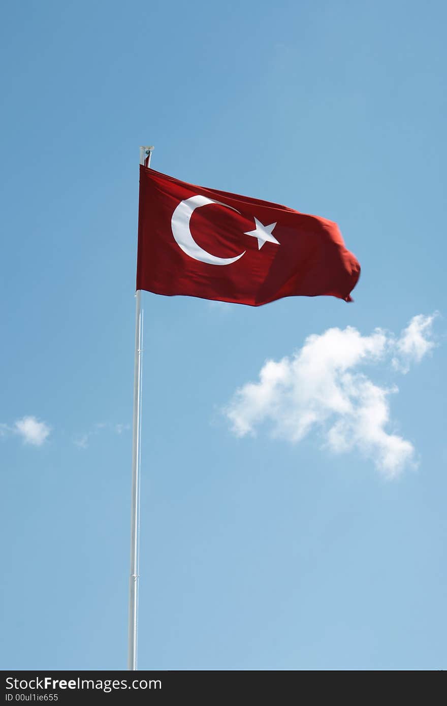 Turkish Flag - The symbol of the Turkish Nation