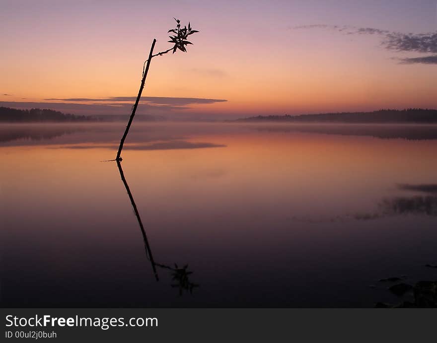 Early morning nature landscapes water art. Early morning nature landscapes water art