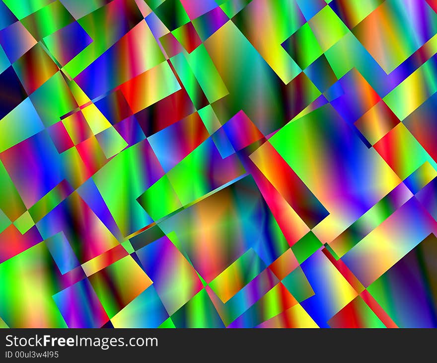 Abstract picture with use of various colors and subjects. Abstract picture with use of various colors and subjects