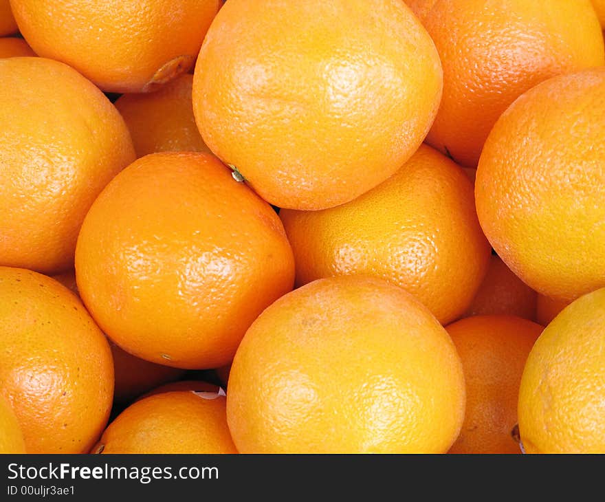 Pile Of Oranges