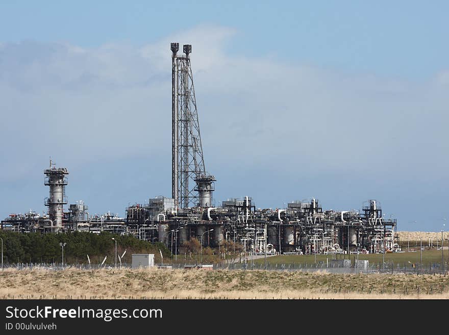 St Fergus Gas Terminal/Refinery, North of Peterhead, Scotland