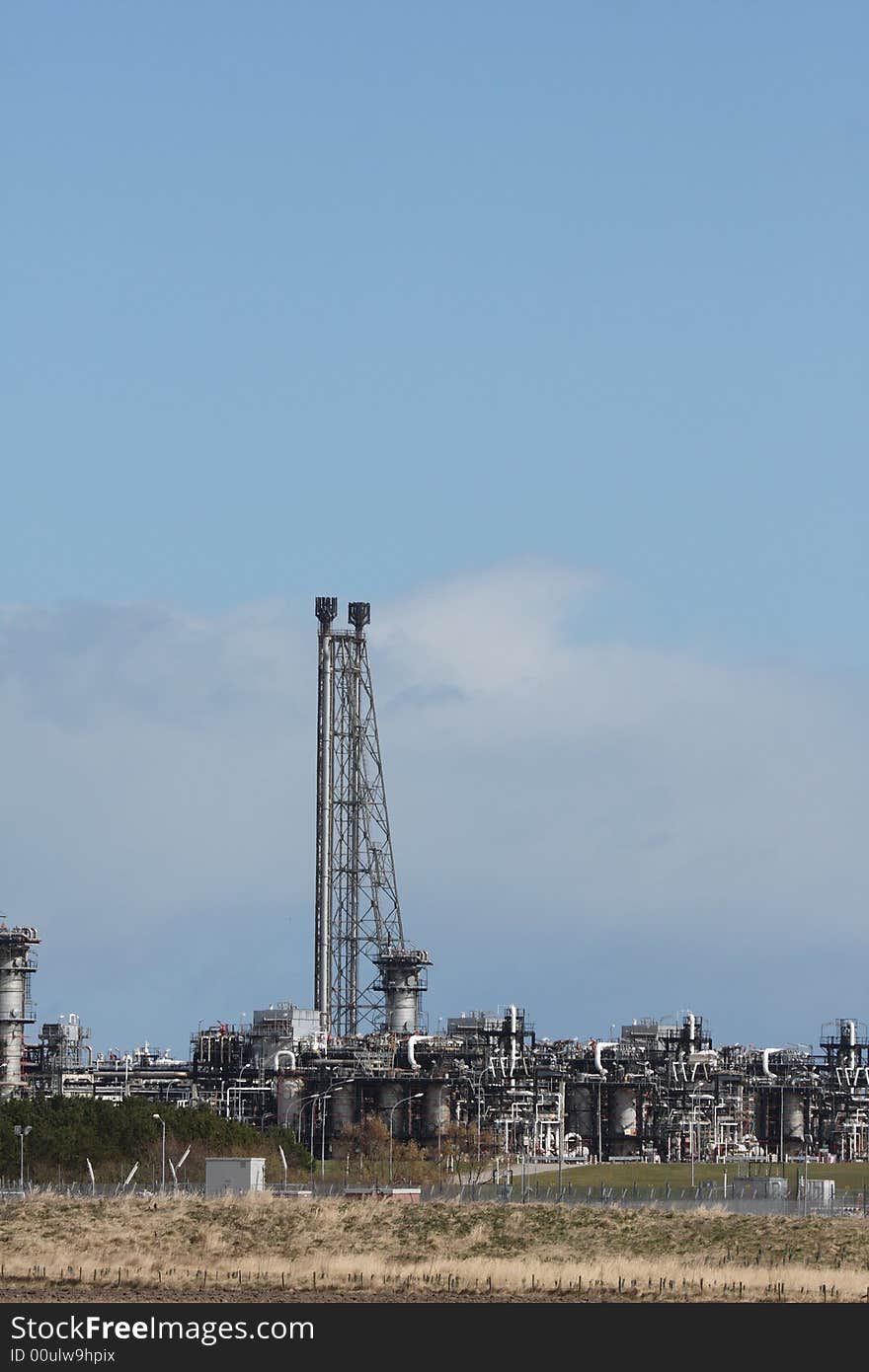 St Fergus Gas Terminal/Refinery, North of Peterhead, Scotland