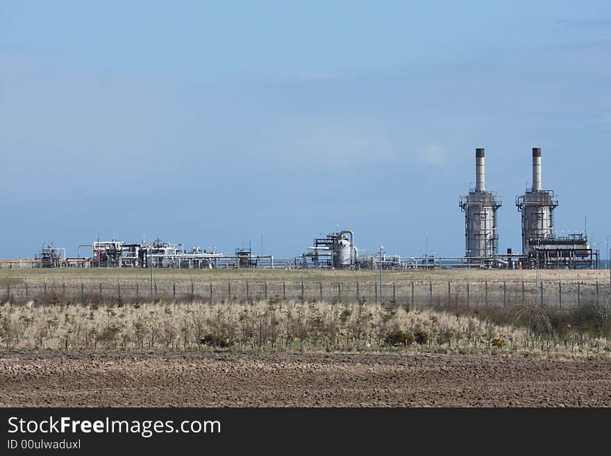 St Fergus Gas Terminal/Refinery, North of Peterhead, Scotland