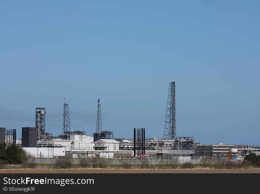 St Fergus Gas Terminal/Refinery, North of Peterhead, Scotland