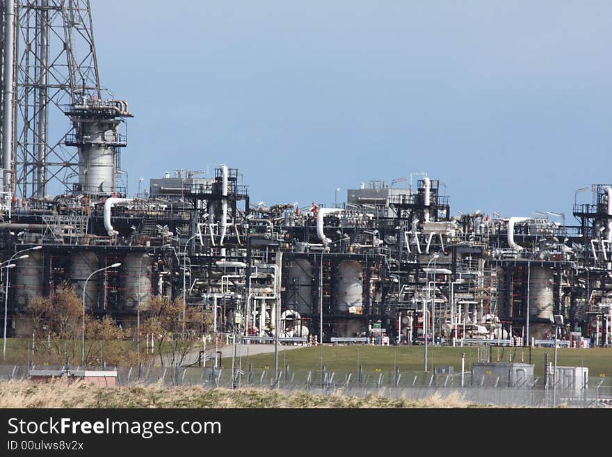 St Fergus Gas Terminal/Refinery, North of Peterhead, Scotland