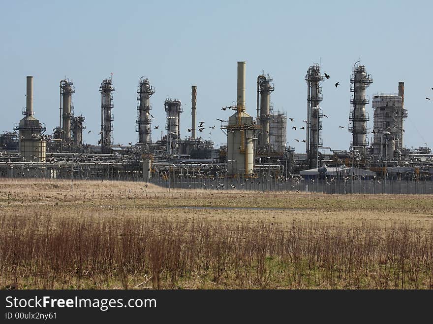 St Fergus Gas Terminal/Refinery, North of Peterhead, Scotland